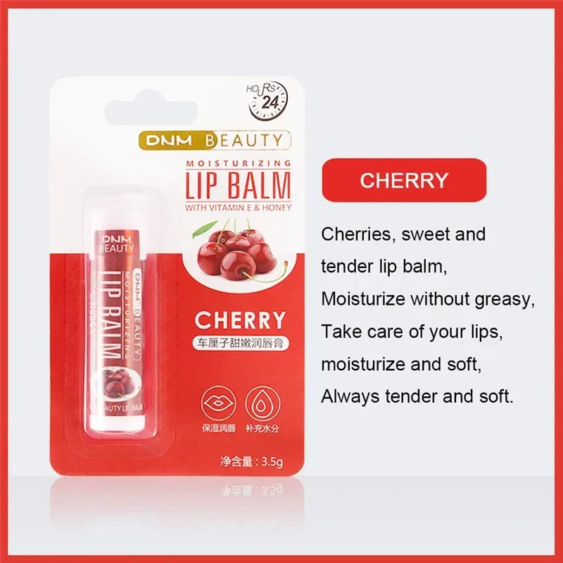 DNM 18-Color Moisturizing Lip Balm | Aloe & Vitamin E Lip Care