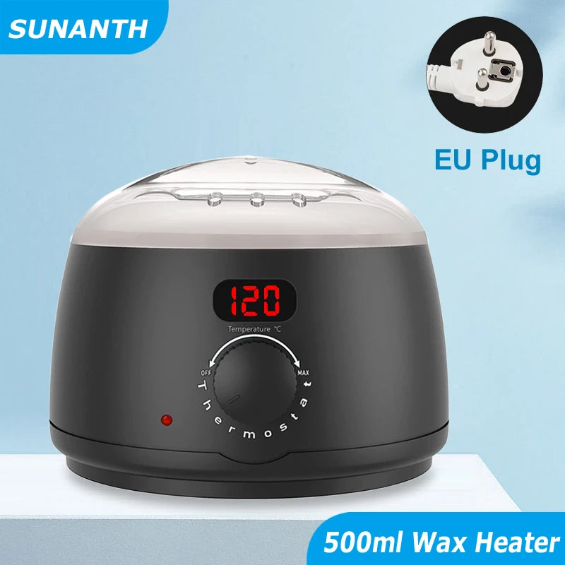 Big Depilator Wax Heater Hand Care Beauty Wax Melting Machine Wax Heater Machine Kit for Hair Removal Depilatory Epilator Peaceful Pleasures Health and Wellness 058-B-EU