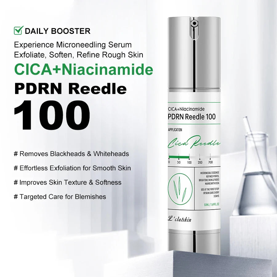 CICA Reedle Shot 100 Microneedle Face Serum 30ml | SANLIVNA