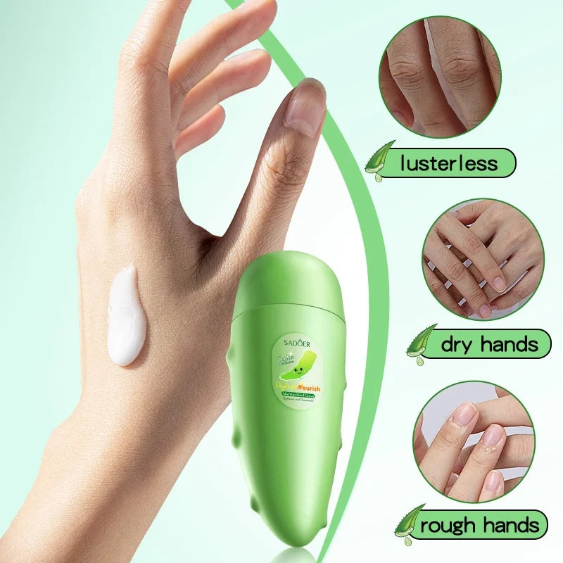 SADOER Aloe Vera Hand Cream 50g – Moisturizing & Non-Greasy