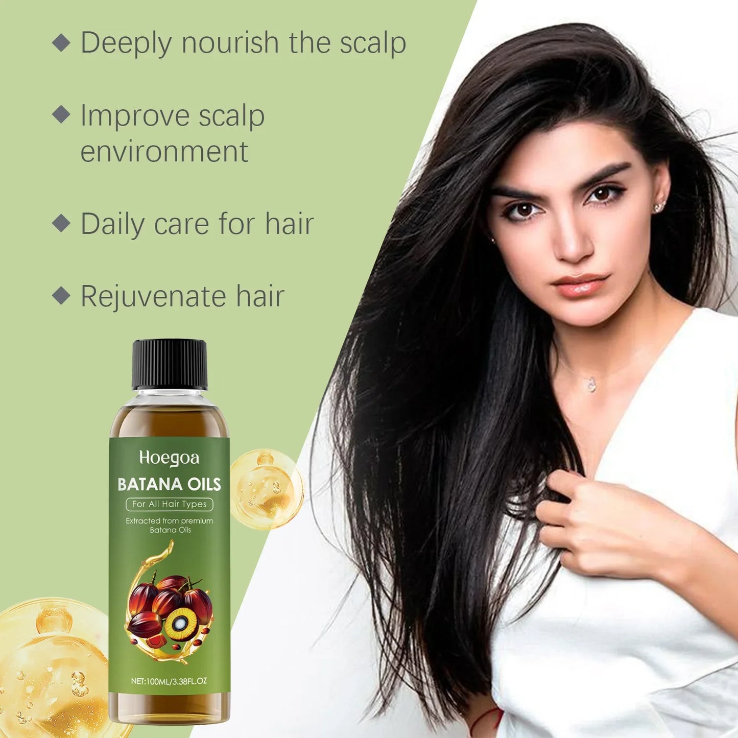 HOEGOA Batana Oil – Hair Growth & Anti-Breakage Treatment