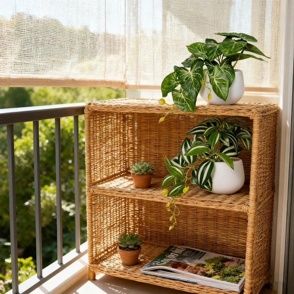 Artificial Bonsai Plant Pot | Fake Foliage Desktop Home Decor