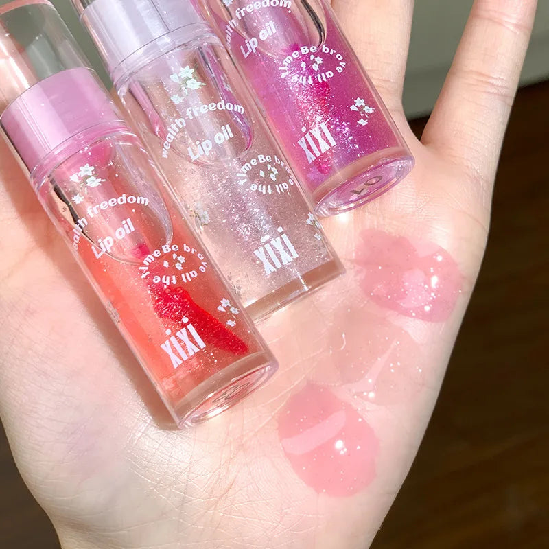 Crystal Glitter Lip Gloss | Color-Changing K-Beauty Glaze