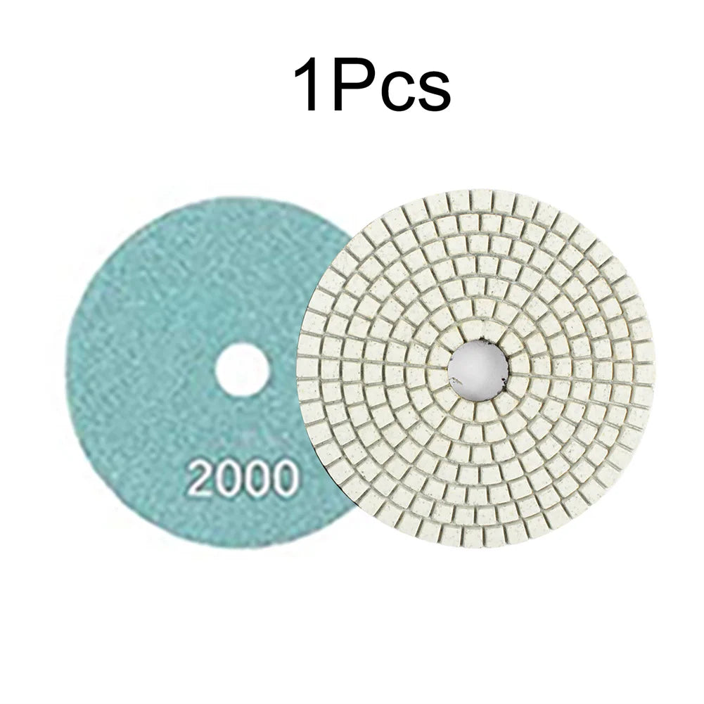 4 Diamond Polishing Pad Wet Dry Pads Flexible Grinding Discs Granite