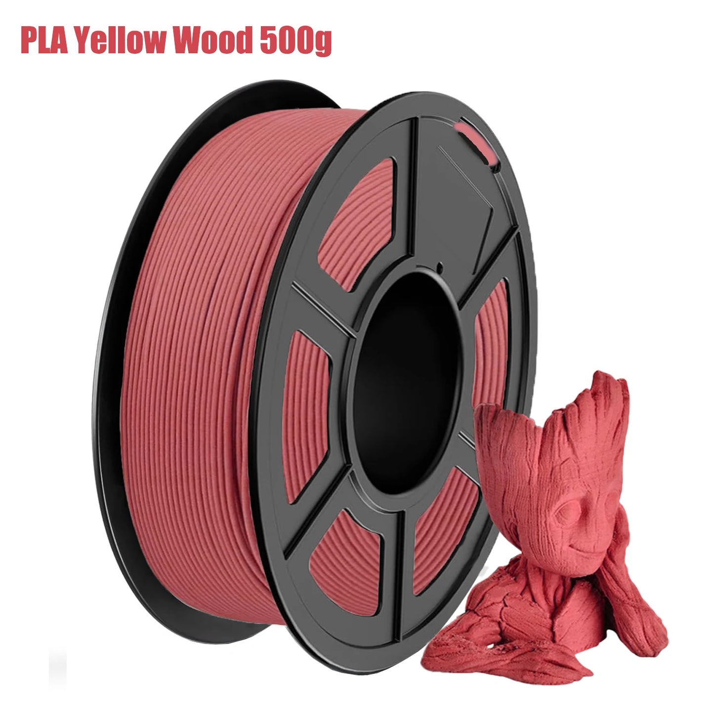 30% Wood Fiber PLA Filament 1.75mm 1kg – Walnut Oak Cherry Teak