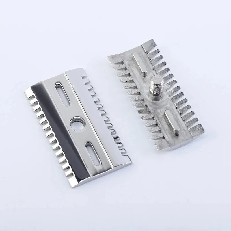 2026 Collectibles Birthday Gift For Boyfriend Yaqi 316 Stainless Steel Polished Mellon Safety Razor Head Peaceful Pleasures Health and Wellness