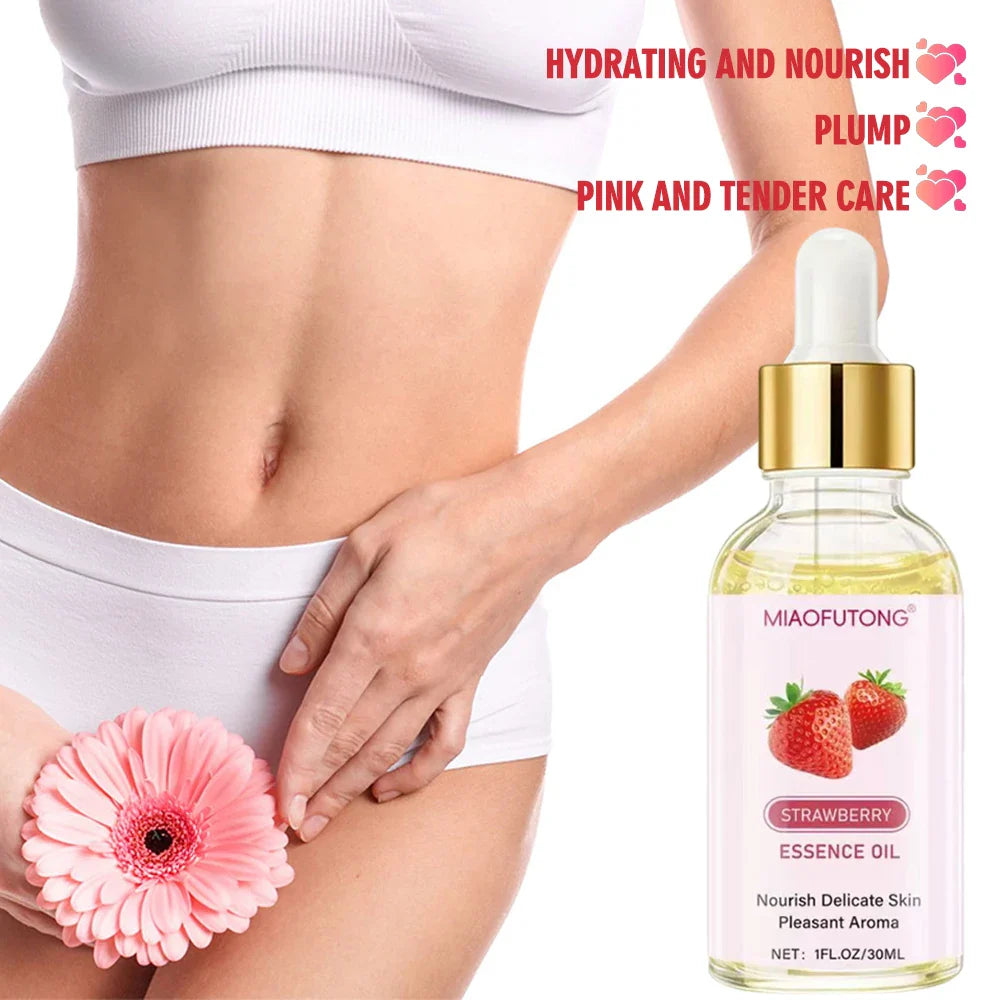 Strawberry Body Massage Oil – Firming & Deep Moisturizing