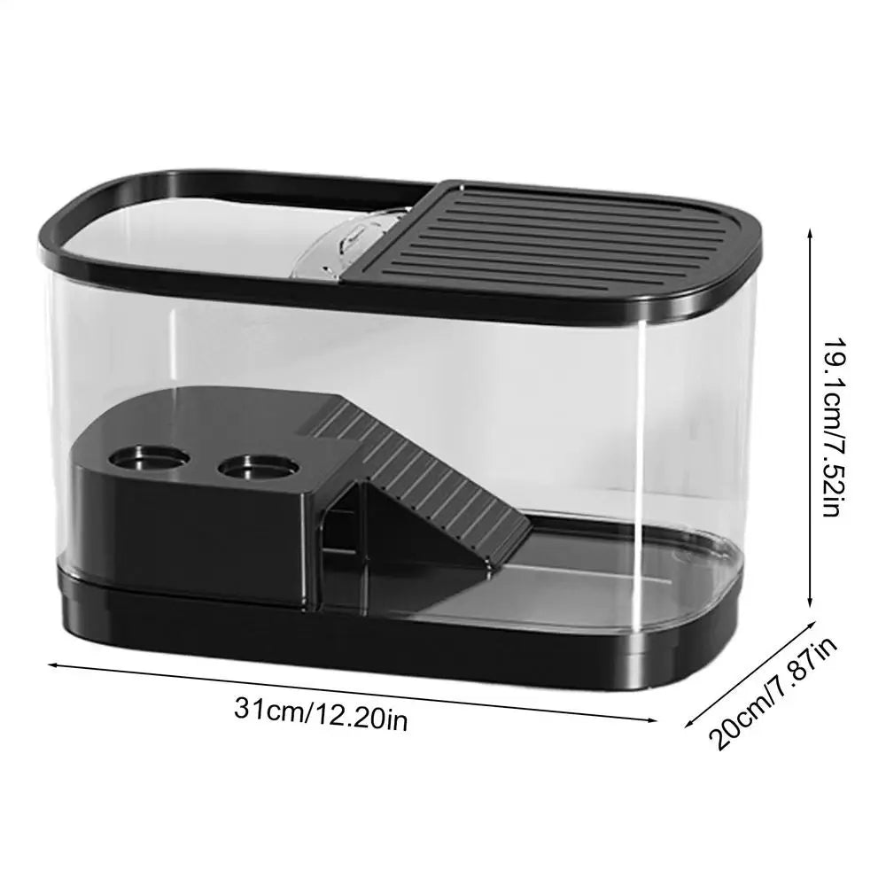 Bearded Dragon Tank Enclosure Cage For Reptile Gecko Terrarium Tank For Spider Chameleon Tarantula Bearded Dragon Frog Snack Peaceful Pleasures Health and Wellness Chocolate China Mainland