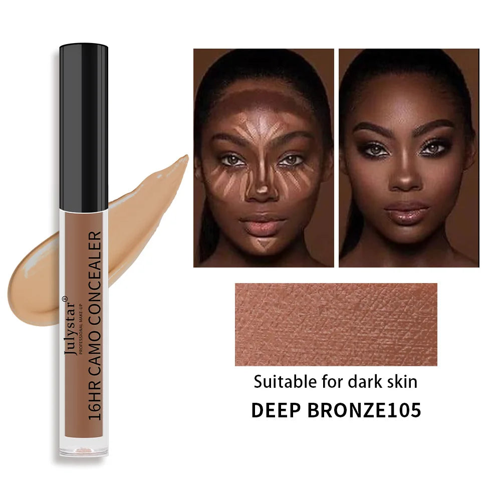Julystar 16HR Camo Liquid Concealer | Full Coverage, All Shades