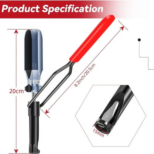 10mm Valve Adjustment Tool Jam Nut，Valve Lapping Guiding Removal Tool Compatible with Honda/Toyota/Japanese Auto Vehicle Engines Peaceful Pleasures Health and Wellness