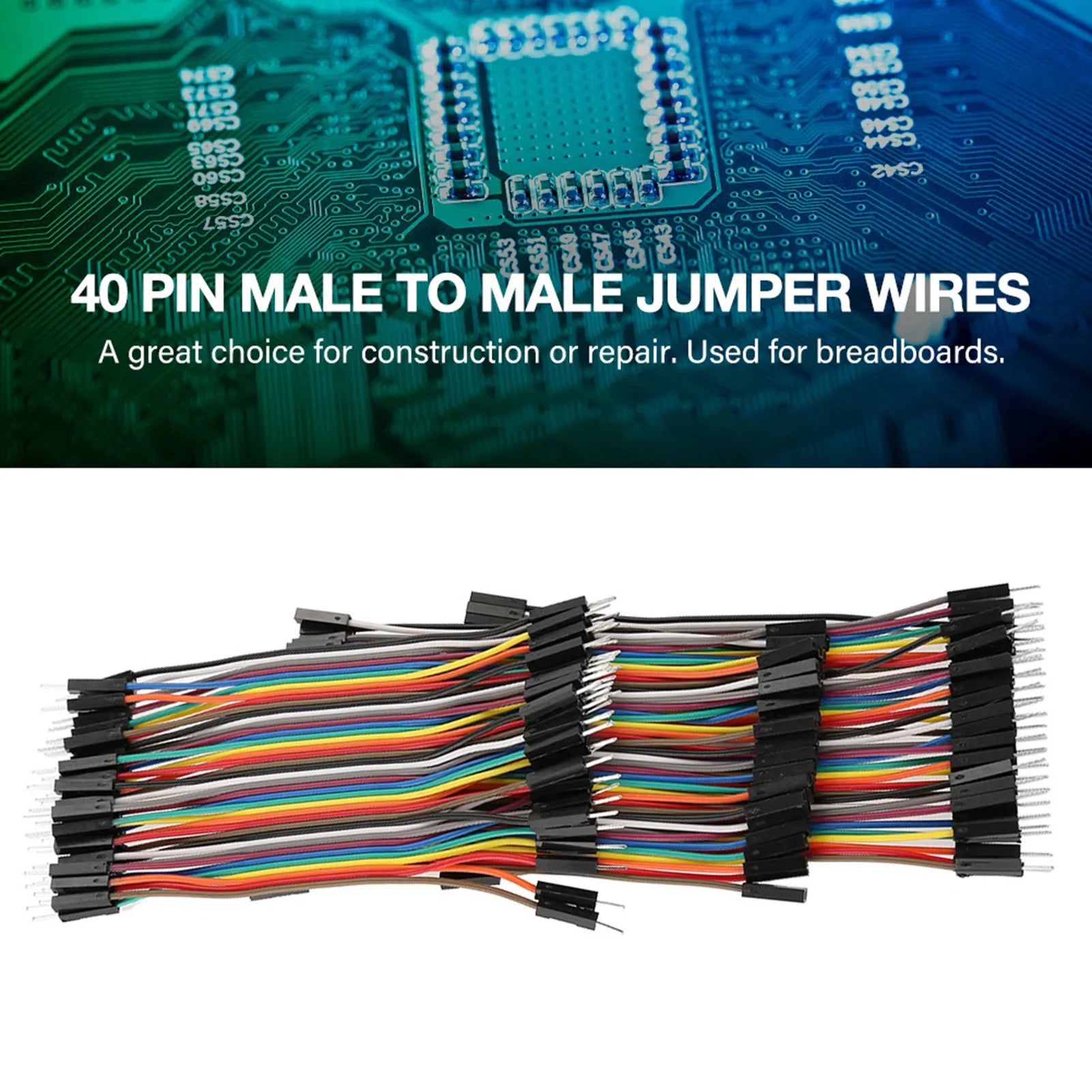 Wires Wire Set Colorful 10cm Wires Kit 40pin M to F / 40pin M to M / 40pin F to F for Breadboard Peaceful Pleasures Health and Wellness