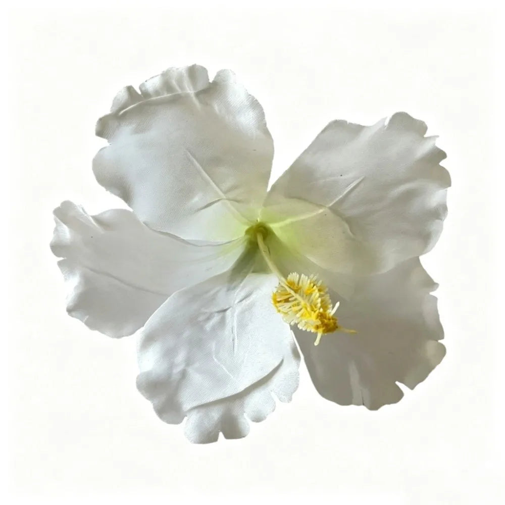 Hibiscus Flower Hair Clip – Bohemian Floral Barrette for Women