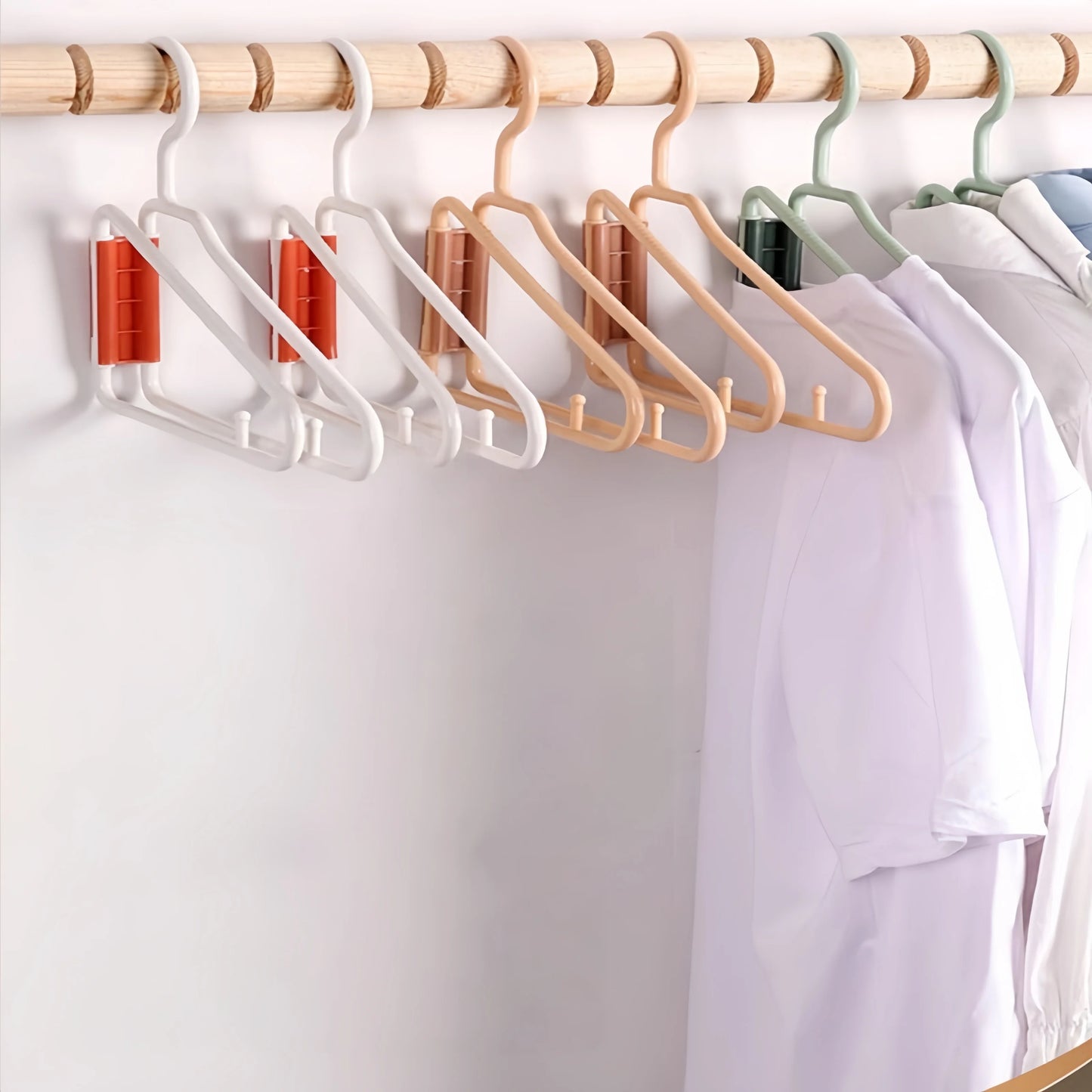 Foldable Travel Clothes Hangers – Portable Space-Saving