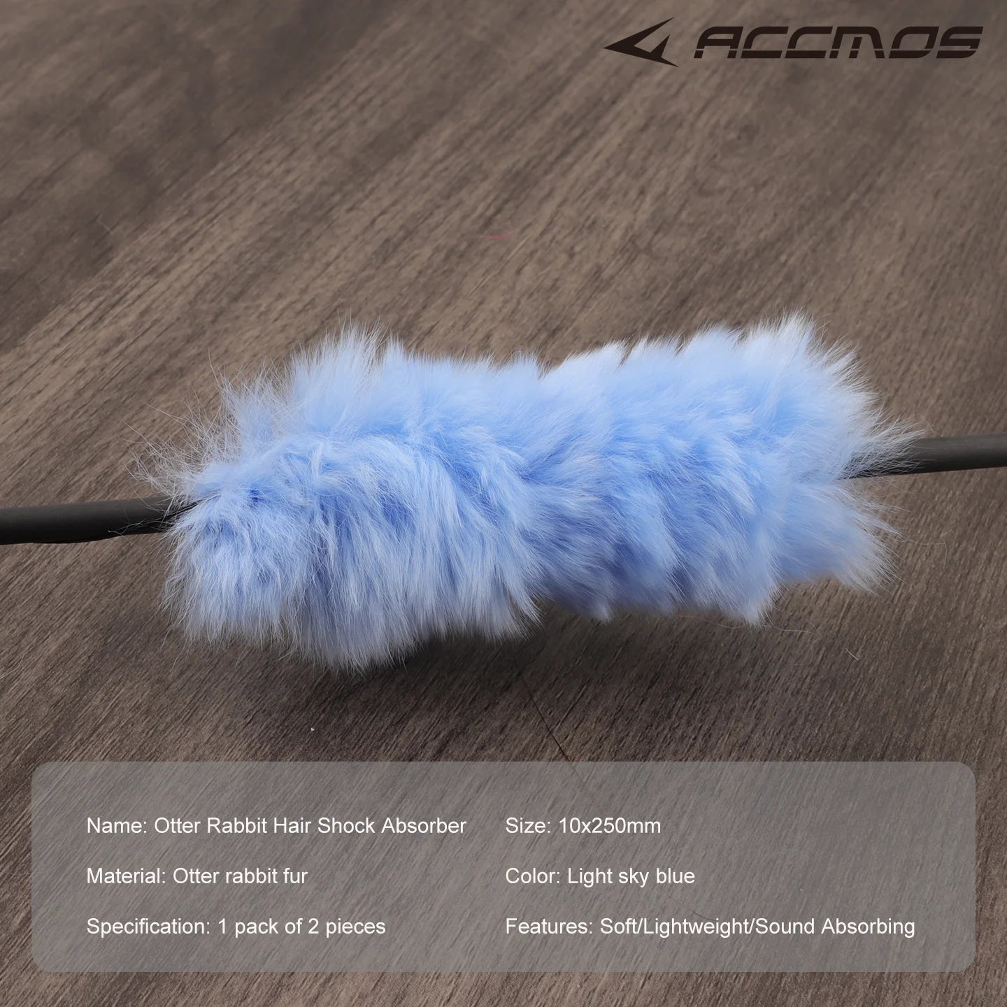 Soft Fur Hair Bow String Stabilizer Damper Archery Hunting Vibration