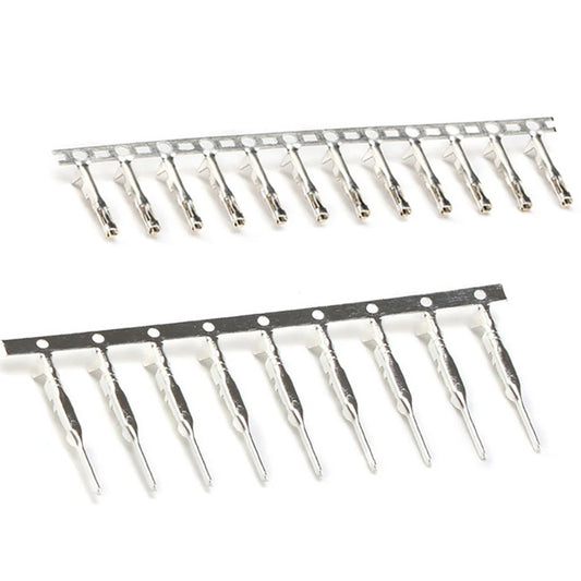 100PCS Dupont 2.54mm Jumper Wire Cable Pin Connector Terminal Female Male Pin Connector for Housing Jumper Peaceful Pleasures Health and Wellness