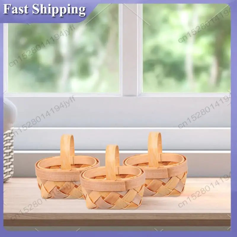 240 Mini Woven Wood Baskets – Candy, Craft & Party Décor Peaceful Pleasures Health and Wellness
