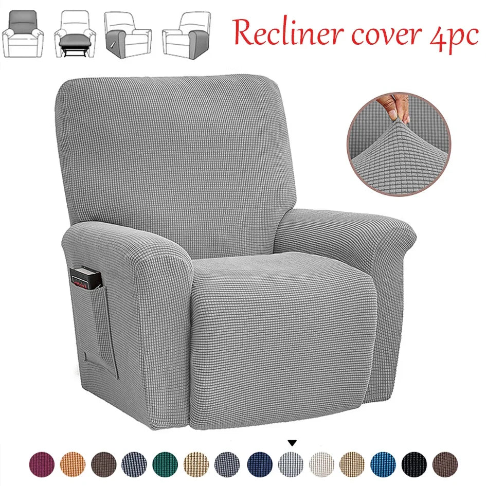 Battilo Waterproof Recliner Chair Cover | Stretch Slipcover