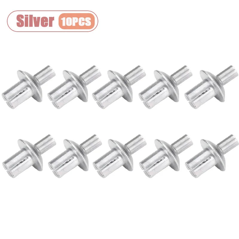Aluminum Hammer Drive Rivets – Dome Head Split Mandrel 10–100 PCS