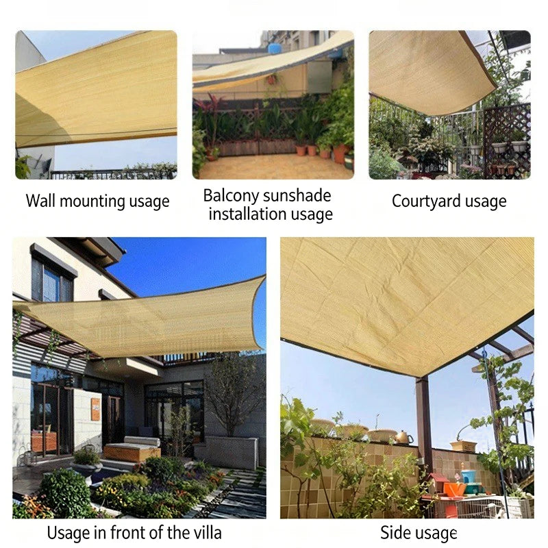 UV Protection Shade Net 85% Shading – Outdoor Garden Sunshade