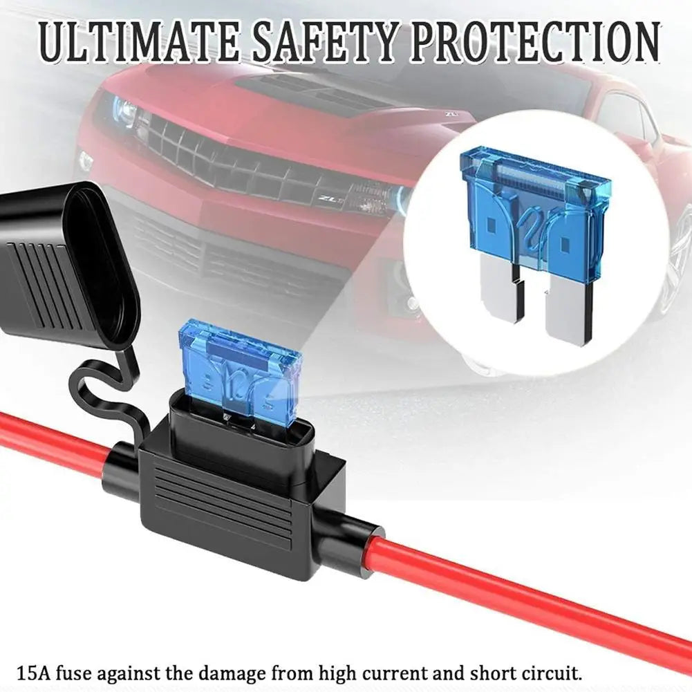 Motorcycle Battery Charger Adapter with SAE Extension Cable Peaceful Pleasures Health and Wellness