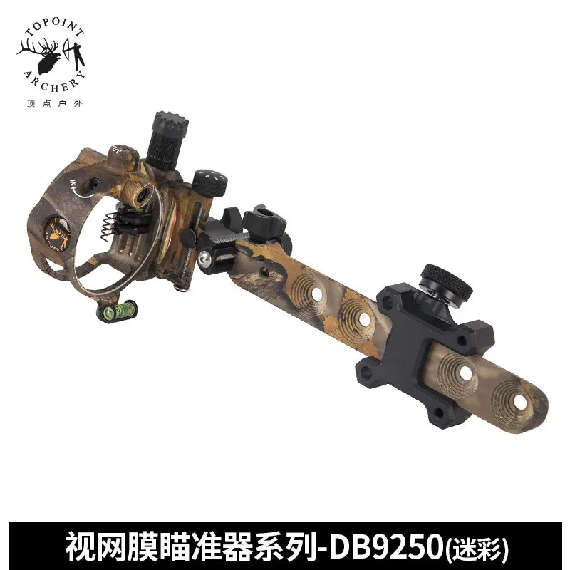 Topoint 5 7 Pin Bow Sights Compound Archery Sight DB Series Retina