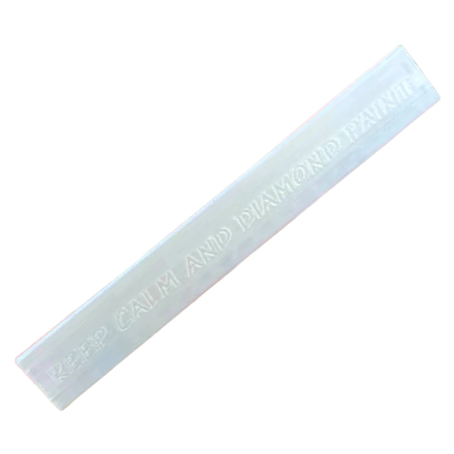 Diamond Painting Accessory Holder Magnetic Diamond Art Holder Lightweight for DIY Crafts Light Pad Easel Drafting Table Peaceful Pleasures Health and Wellness White