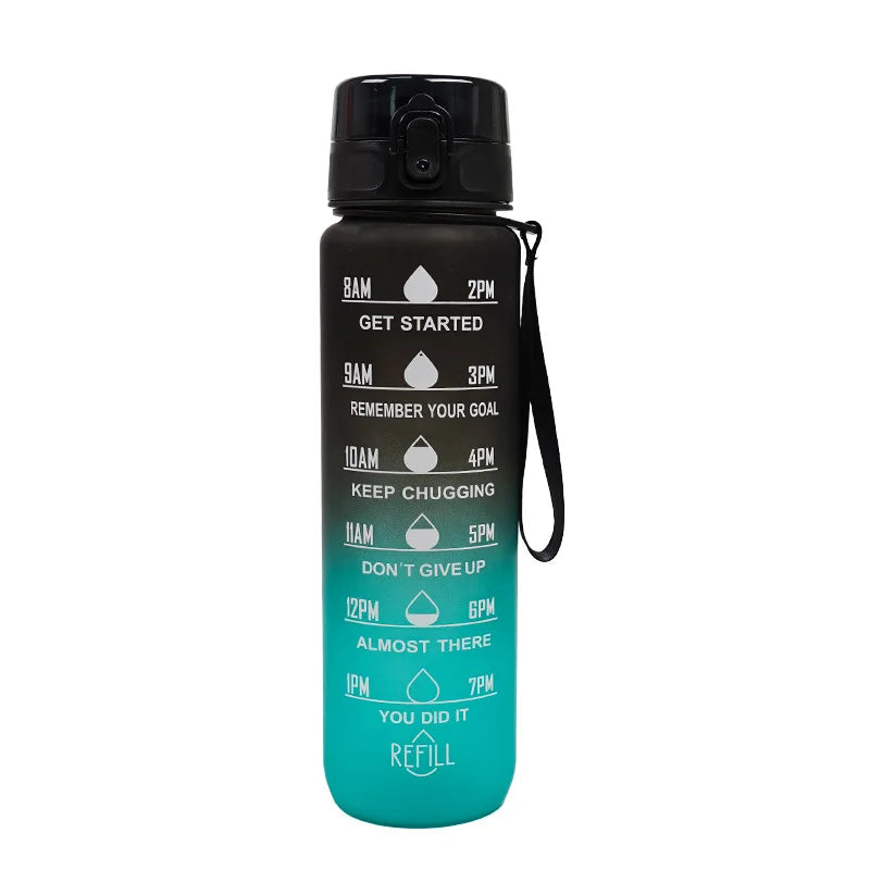 Transparent 780ml Plastic Water Bottle – Sport, School & Travel
