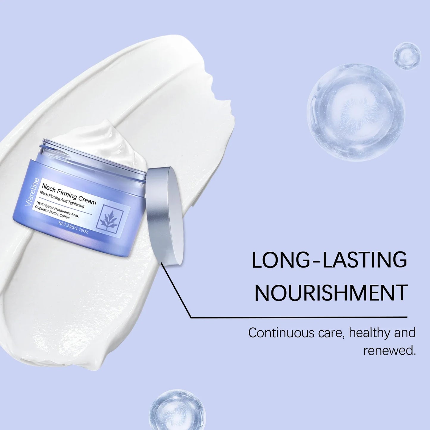 Viareline Firming Neck Cream – Lift, Smooth & Brighten Skin