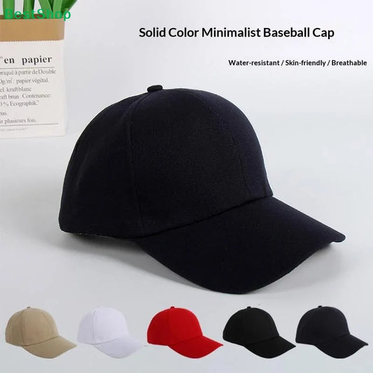 Solid Color Baseball Cap Sun Hat for Women – All Seasons Baseball Cap Oasis Select