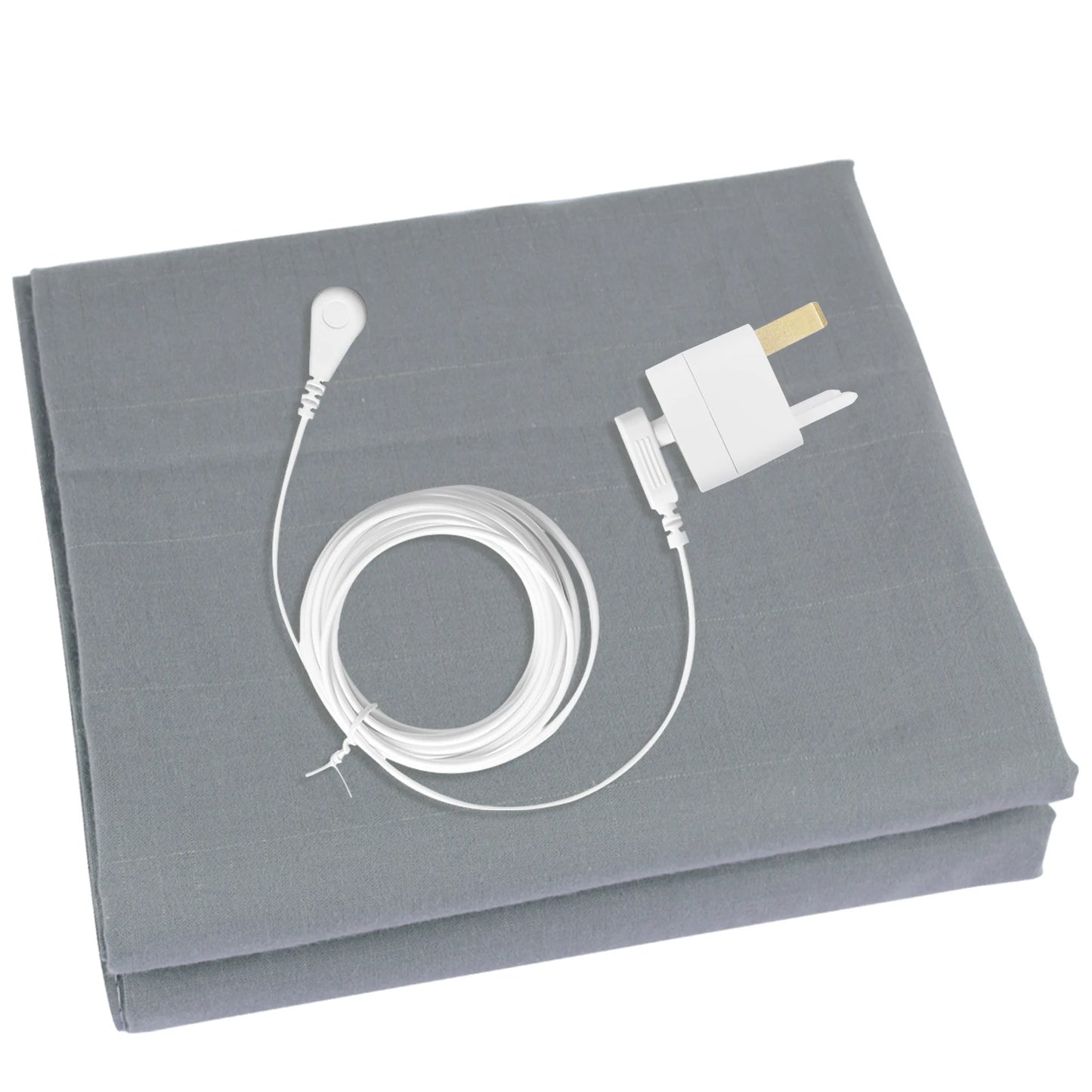Grounding Bed Sheet | Silver Fiber & Organic Cotton Earthing Mat
