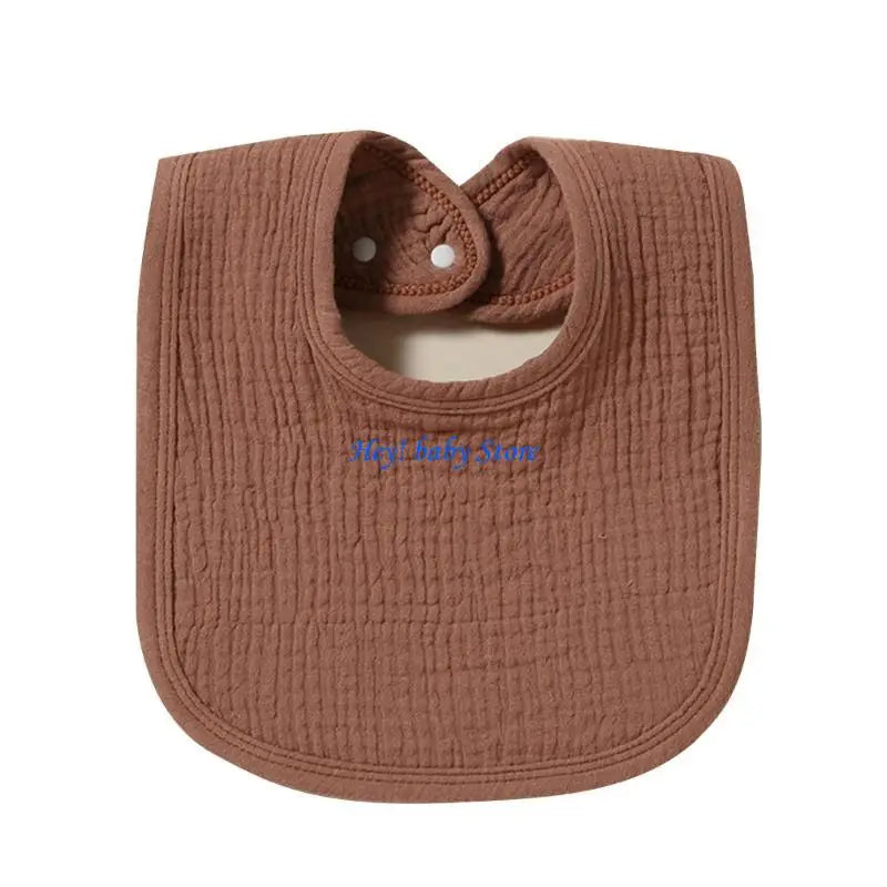 4-Layer Cotton Baby Bibs – Soft, Absorbent & Adjustable