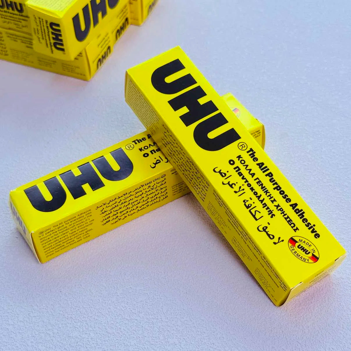 UHU All Purpose Clear Adhesive Glue 35ml | Fabric, Leather & DIY