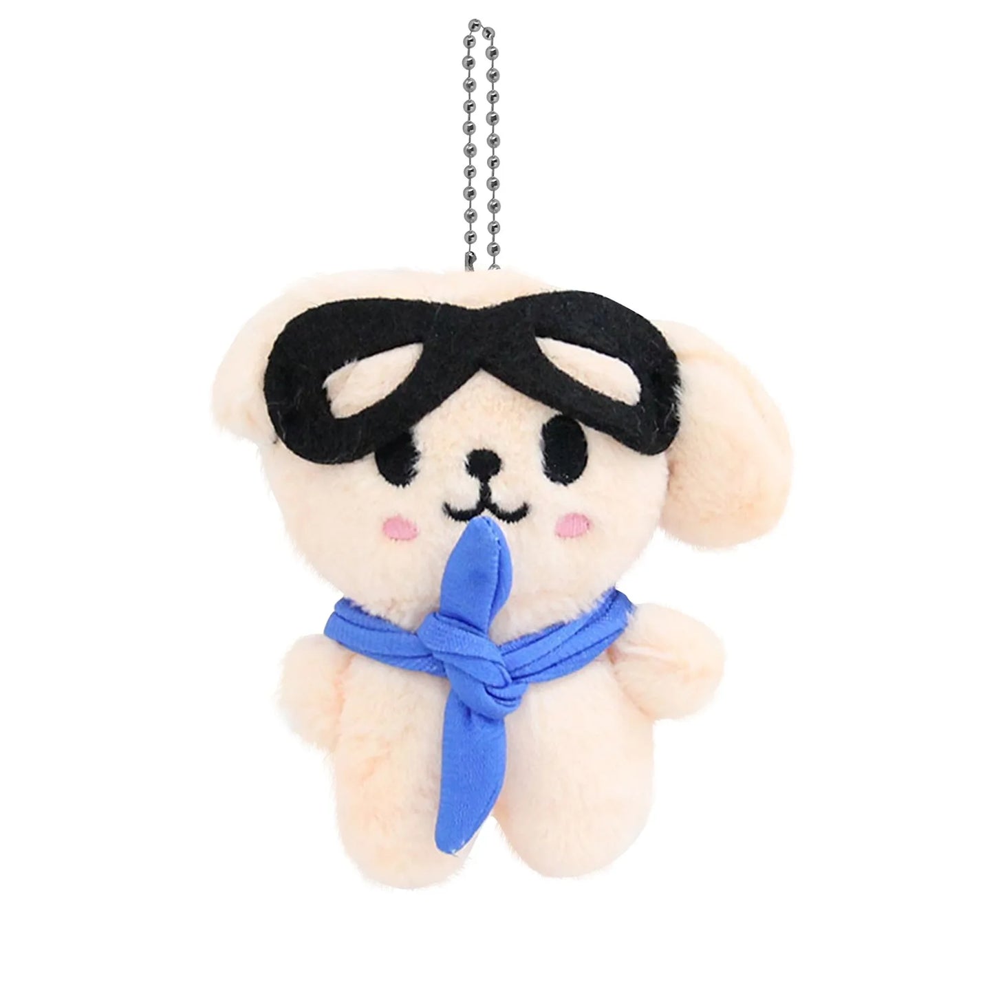 Cute Animal Plush Keychains – Rabbit, Husky & Chicken 6-Pack