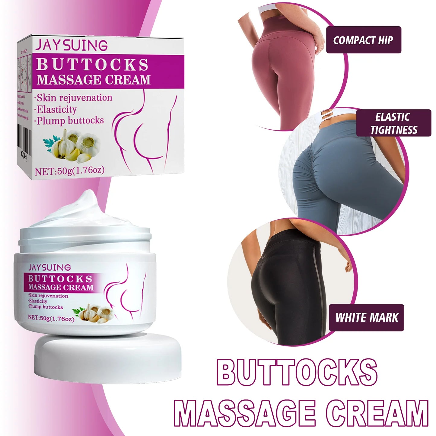 Butt Firming & Lifting Cream – Plump, Shape & Tighten