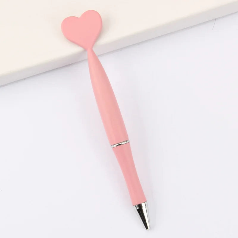 5-Pack Valentine's Day Heart Shape Pens | Black Ballpoint Ink
