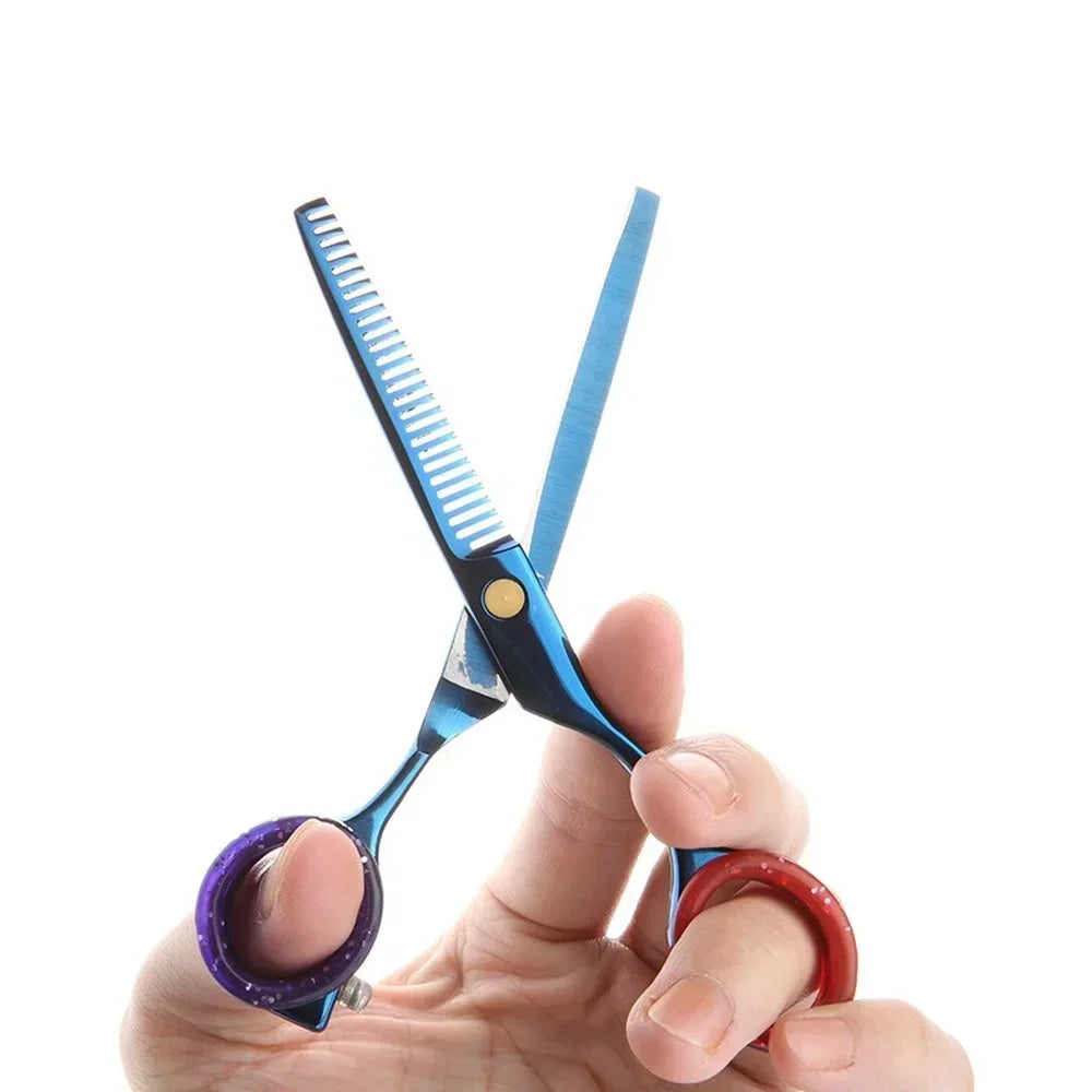 Silicone Scissor Finger Rings for Barbers – 2 Sets (10 Pcs) Scissor Finger Rings Peaceful Pleasures Health and Wellness