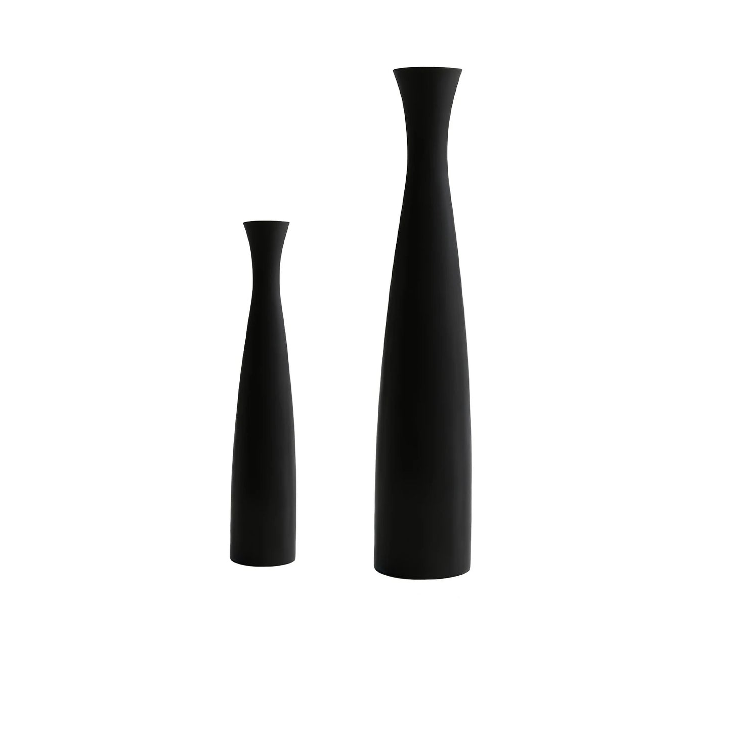 Modern Ceramic Vase White Black Plants Ornaments Minimalist Vase for Living Room Home Office Party Decoration Flower Bottle Peaceful Pleasures Health and Wellness Black