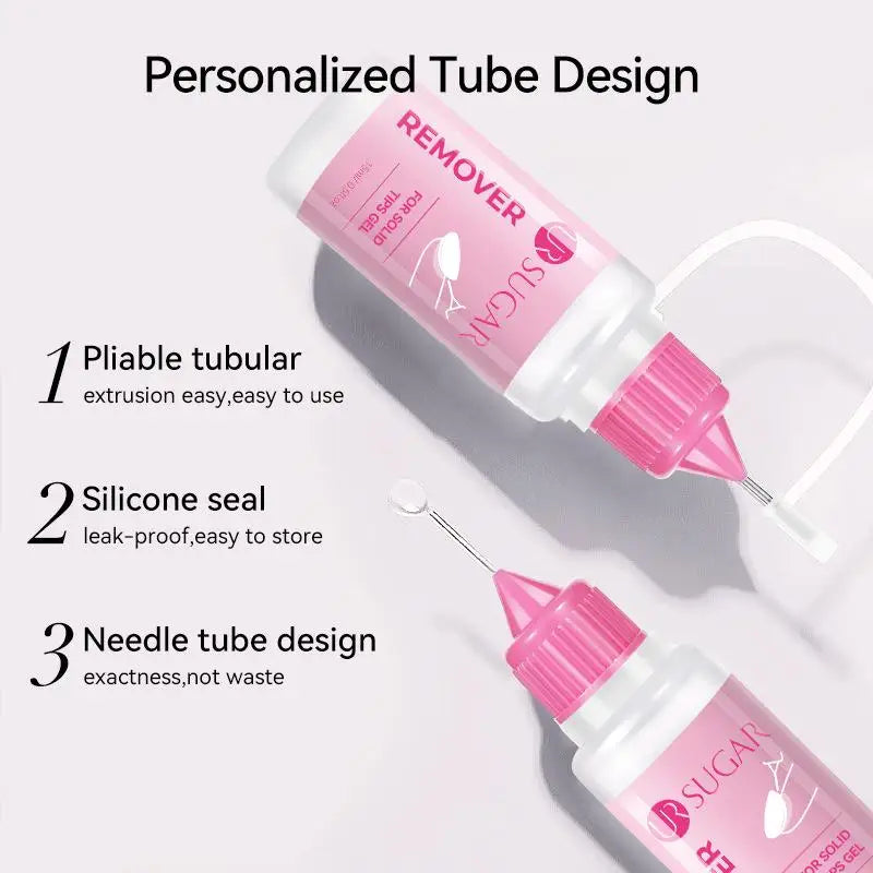 Acetone-Free Nail Glue Remover – Gentle Press-On Nail Remover Peaceful Pleasures Health and Wellness