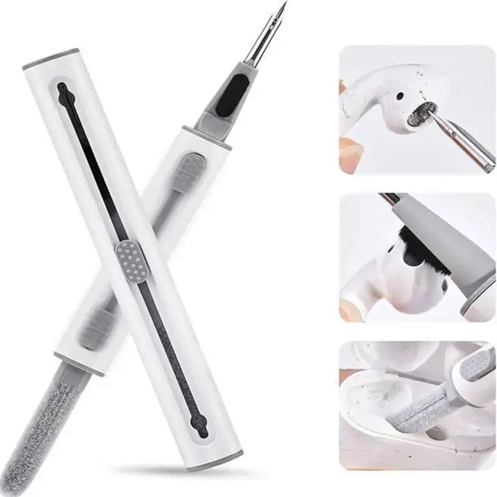 3-in-1 Earbud Cleaning Kit – Pen, Brush & Sponge | AirPods
