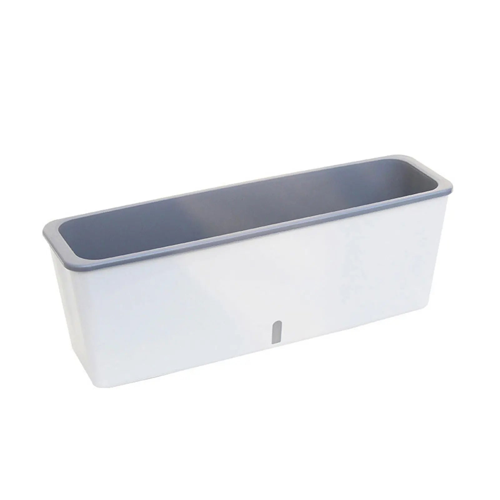 Lazy Twin-Layer Planter Pots Long Strip Double Layer Flower Pot for Indoor Home Garden Accessories Peaceful Pleasures Health and Wellness