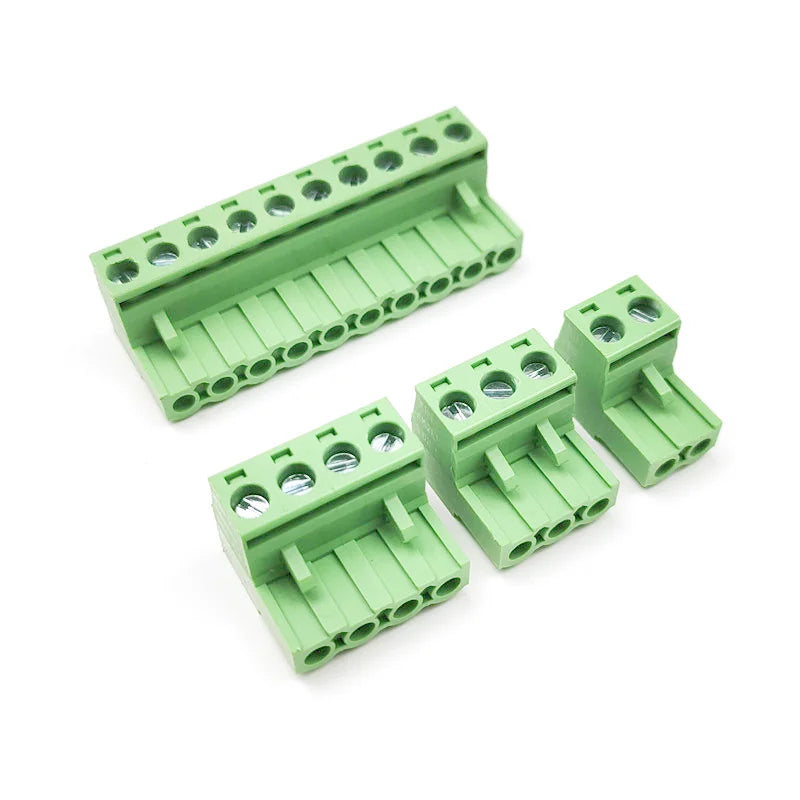 5 Sets 5.08MM Pluggable Terminal Blocks Connector KF2EDGKR 5.08 Butting Style 2/3/4/5/6/7/8 Pin Screw Terminal Peaceful Pleasures Health and Wellness