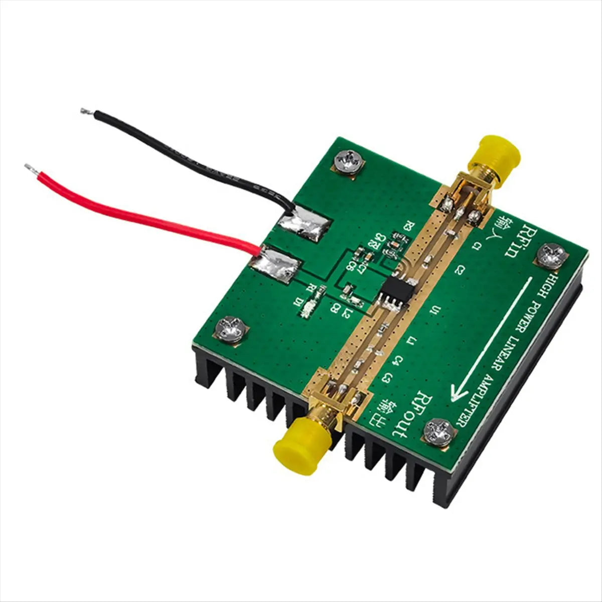 *Great RF2126 High Power Linear Amplifier WIFI 2.4G 1W RF Power Amplifier Bluetooth RF Amplifier Module with Heat Sink Peaceful Pleasures Health and Wellness