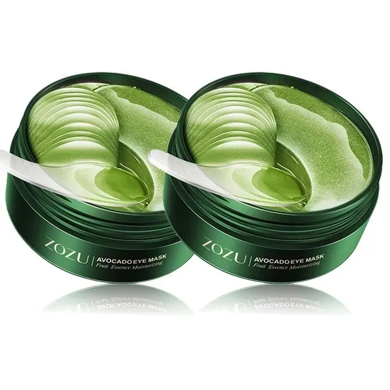 120-Pack Avocado Gold Collagen Eye Masks – Firm & Hydrate