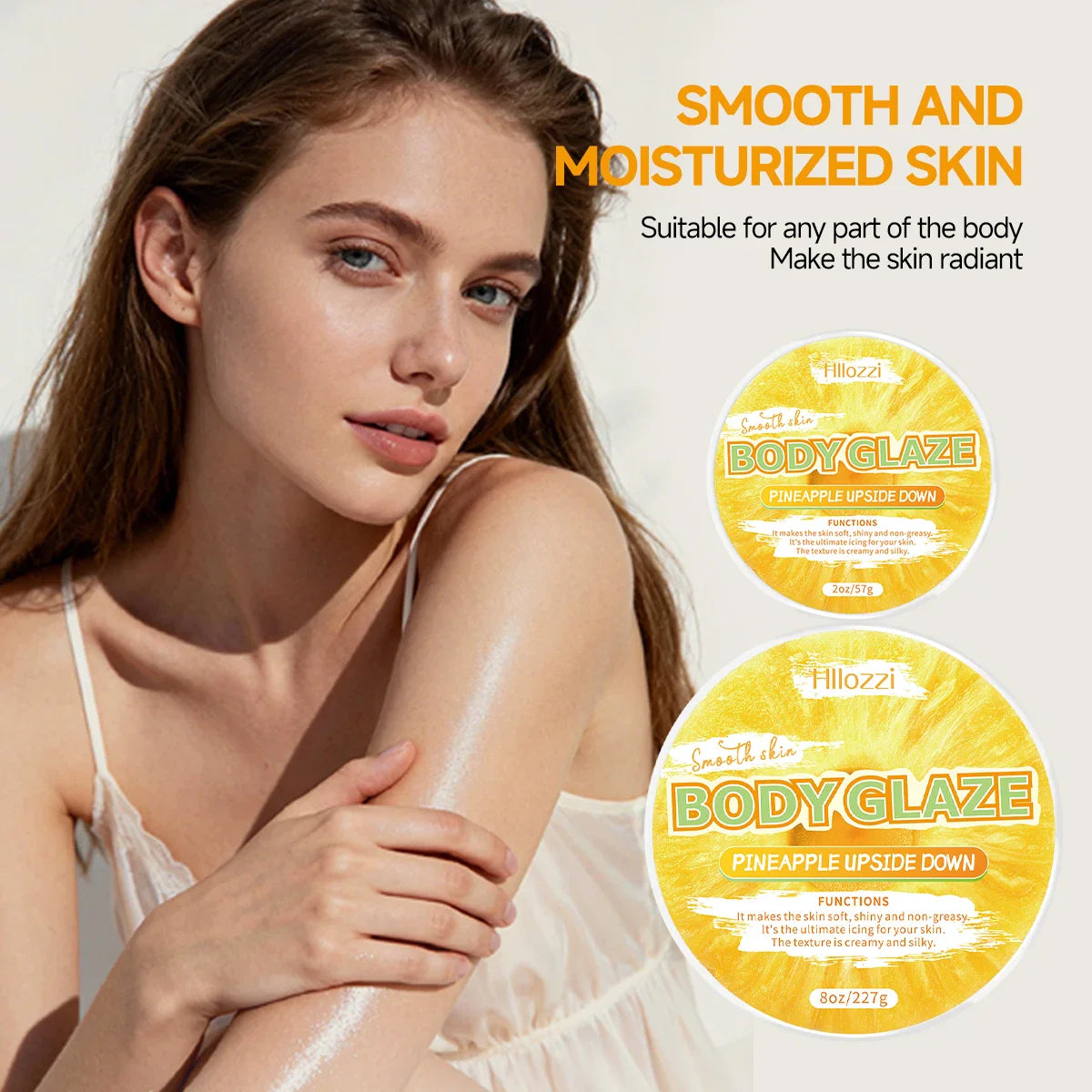 Body Glaze Moisturizing Cream – Brighten & Smooth Skin 227g