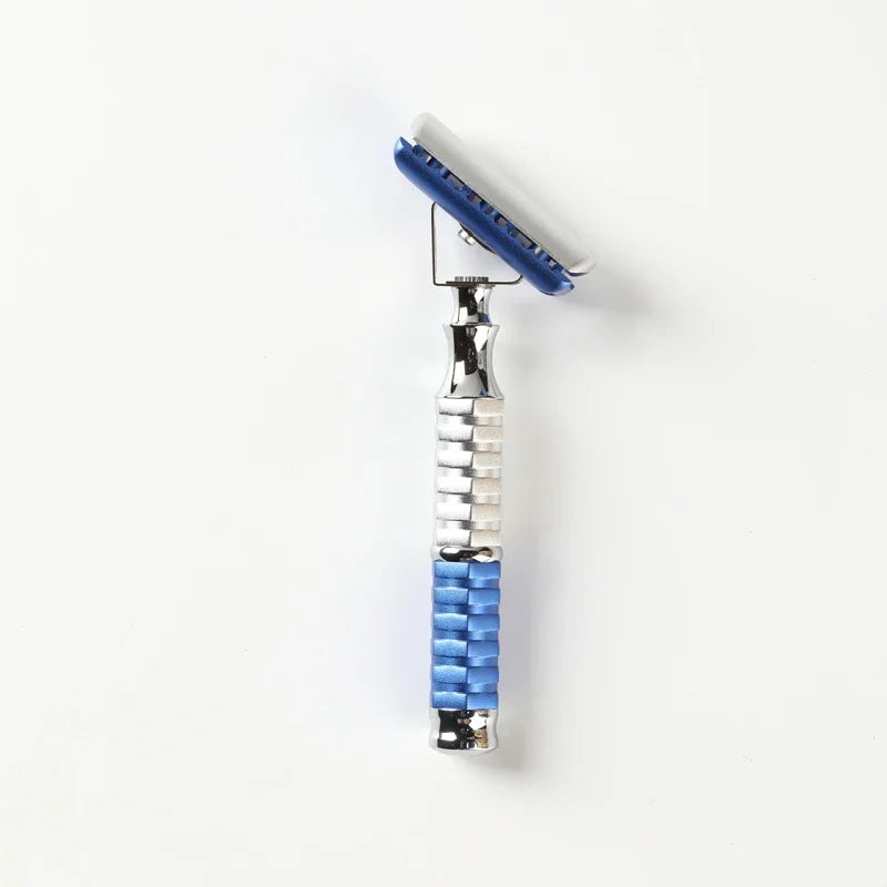 2026 New Arrival Yaqi Blind Box Razor Double-edge Tilt Diagonal Razor Head Inclined at 45° to Handle for Shaving Accessories Peaceful Pleasures Health and Wellness
