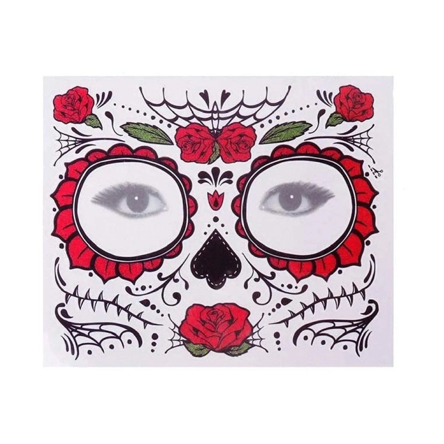 Halloween Face Gems Rhinestone Crystal Glitter Jewel Stickers