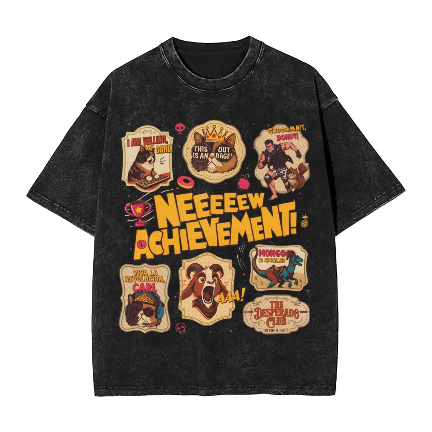 Dungeon Crawler Carl Men's Graphic T-Shirt | Y2K Harajuku Tee