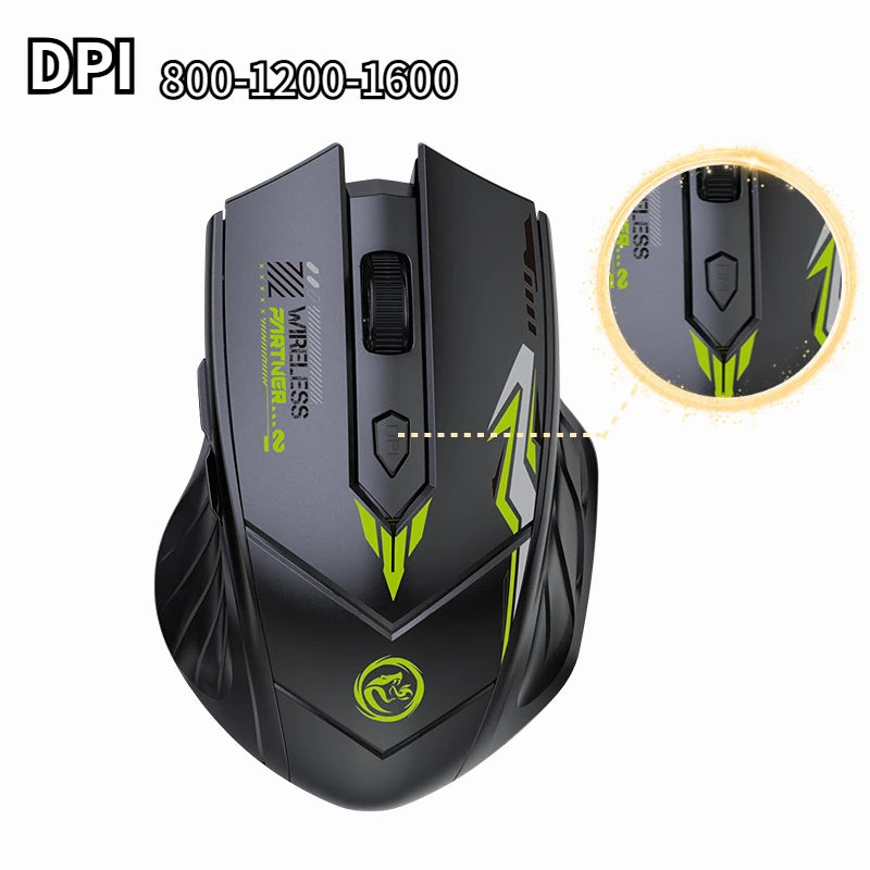 Bluetooth 5.4 Mouse Dual-Mode 2.4G Wireless Mouse 6 Buttons Gaming Mouse Office Silent Mice Rechargeable Mouse For PC Laptop Peaceful Pleasures Health and Wellness