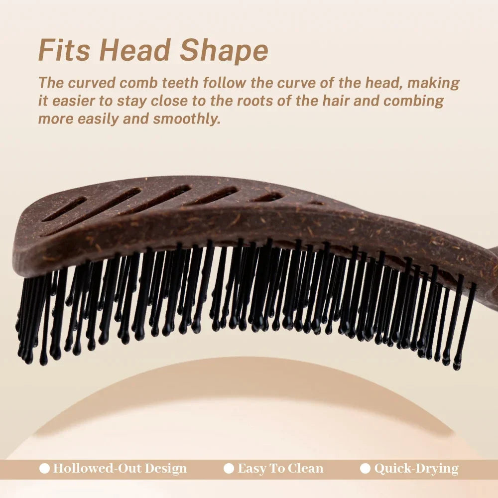 Hollow Out Anti-Static Hair Brush – All Hair Types