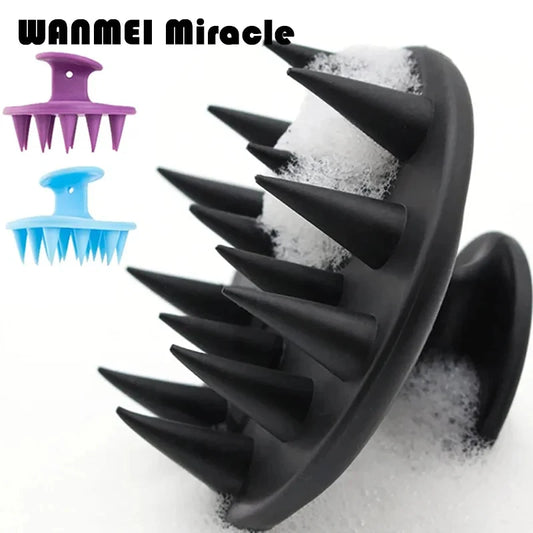 1pcs Hair Brush Scalp Massager for Hair Growth Mold-Free Silicone Scalp Massager Shampoo Brush Scalp Scrubber Exfoliator Tools Peaceful Pleasures Health and Wellness